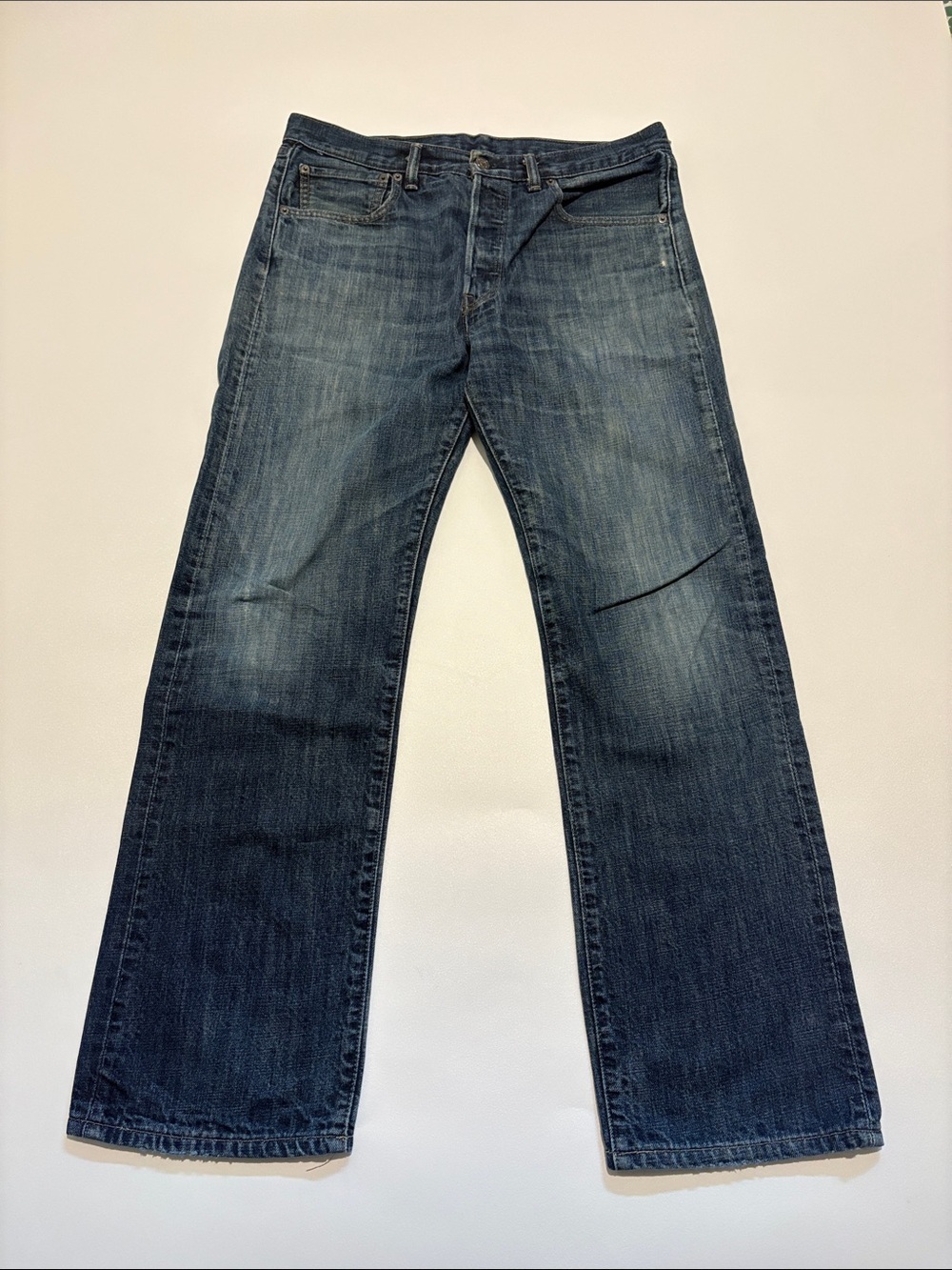 Levi's Blue Straight Fit Jeans